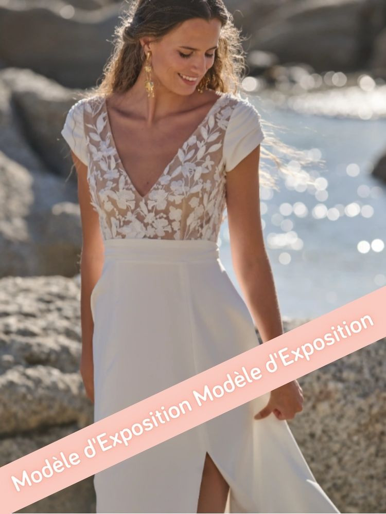 Oh la la, robe de mariée fluide Rembo Styling