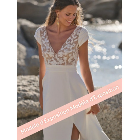 Oh la la, robe de mariée fluide Rembo Styling