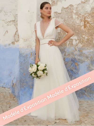 Robe de mariée longue Marylise