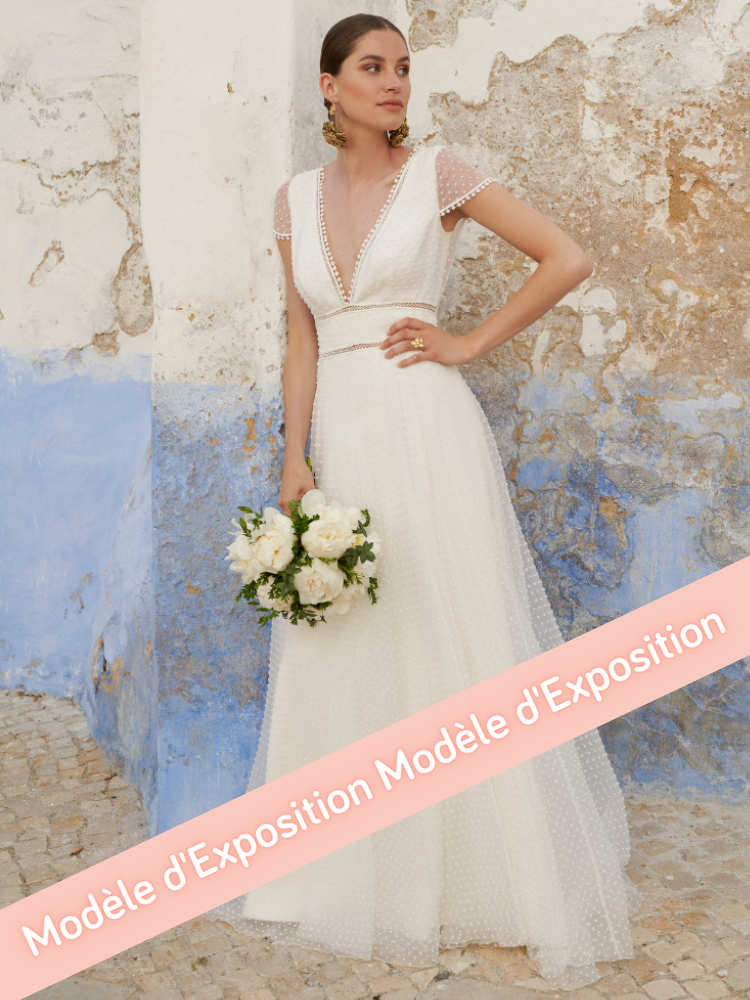 Robe de mariée longue Marylise