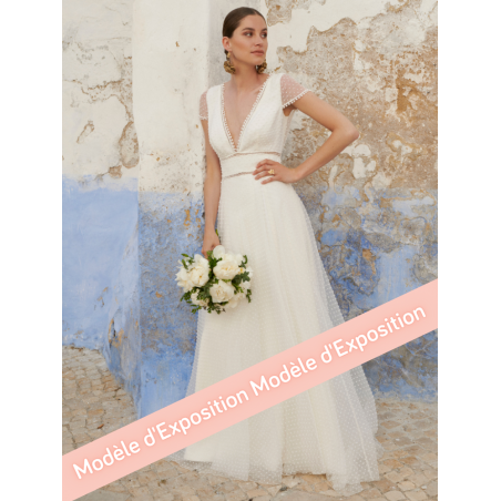 Robe de mariée longue Marylise