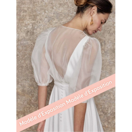 Azalée, boléro en organza de Lambert Créations by Juliette se Marie