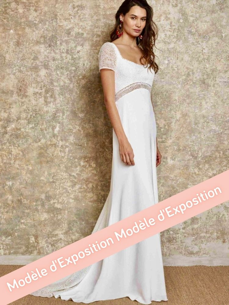 Balzane, robe de mariée longue Lambert Créations, by Juliette se Marie