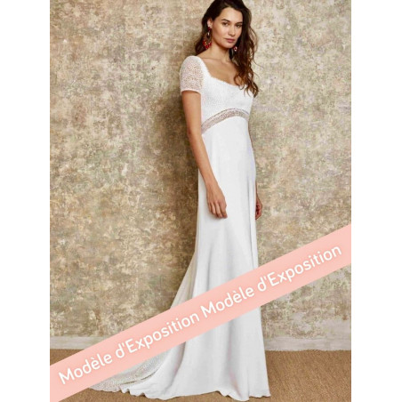 Balzane, robe de mariée longue Lambert Créations, by Juliette se Marie