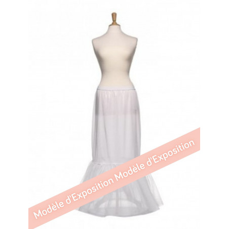 Jupon de mariée avec un cerceau amovible