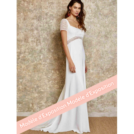Balzane, robe de mariée longue Lambert Créations, by Juliette se Marie