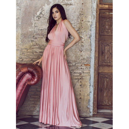 Multiways dress Eliza & Ethan. Robe longue transformable. Robe demoiselle d'honneur.