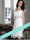 Robe civile mariée courte Elisabeth, Elsa Gary