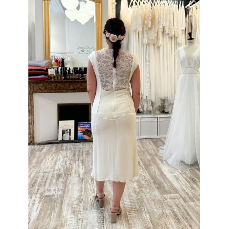 Robe de mariée courte by Elsa Gary