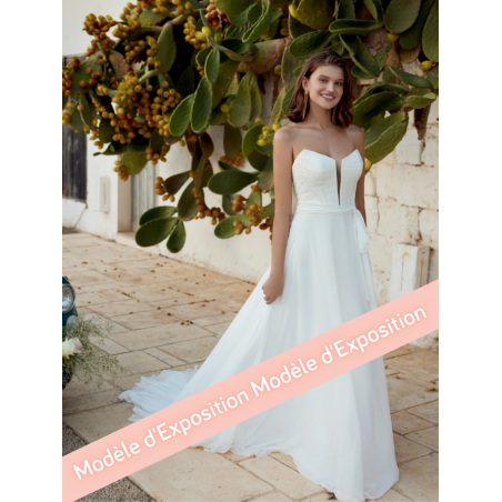 Kotor, robe bustier, avec des manches, fluide, romantique
