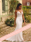 Krasici, robe sirène, dos nu, décolleté plongeant, Justin Alexander