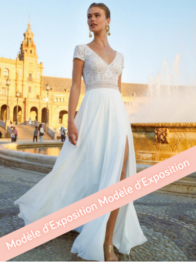 Pellegrino, robe de mariée fluide de Marylise