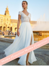 Pellegrino, robe de mariée fluide de Marylise