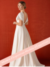 Ness, robe deux en un, dos nu, ceinture à paillette, décolleté, Elsa Gary