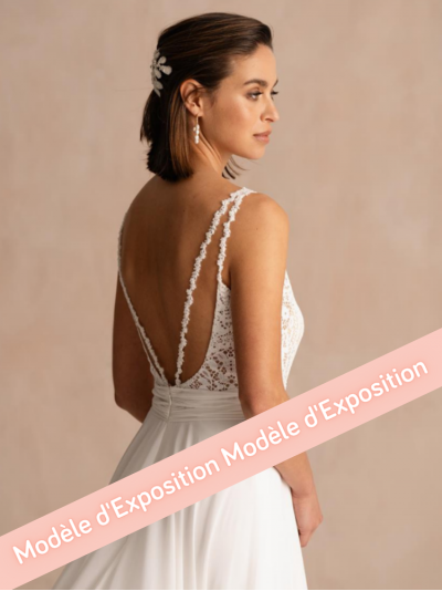 Elli, robe de mariée fluide de Marylise