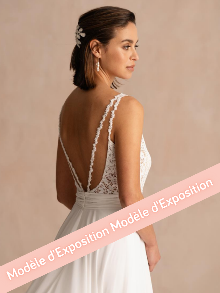 Elli, robe de mariée fluide de Marylise