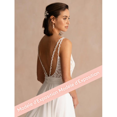 Elli, robe de mariée fluide de Marylise