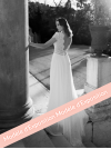 Honey Bee, robe de mariée longue fluide, bohème, dentelle de Calais, by Marylise, Rembo Atelier