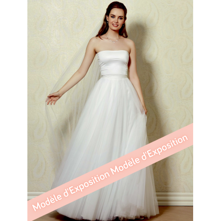 Jupe longue de mariée en tulle soft by Lilly