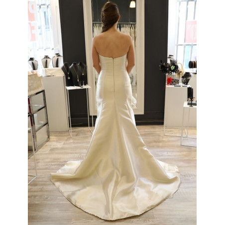 Robe fourreau longue gold
