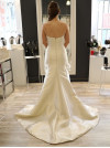 Robe fourreau longue gold