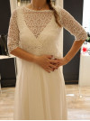 Tops français, réalisation de notre atelier ! Arabesque, taille 38 en guipure