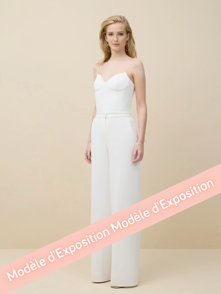 Bouton D'Or, pantalon coupe droite, poches, Rembo Atelier