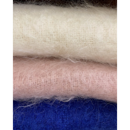 Etole tissée en laine de chevreau et soie